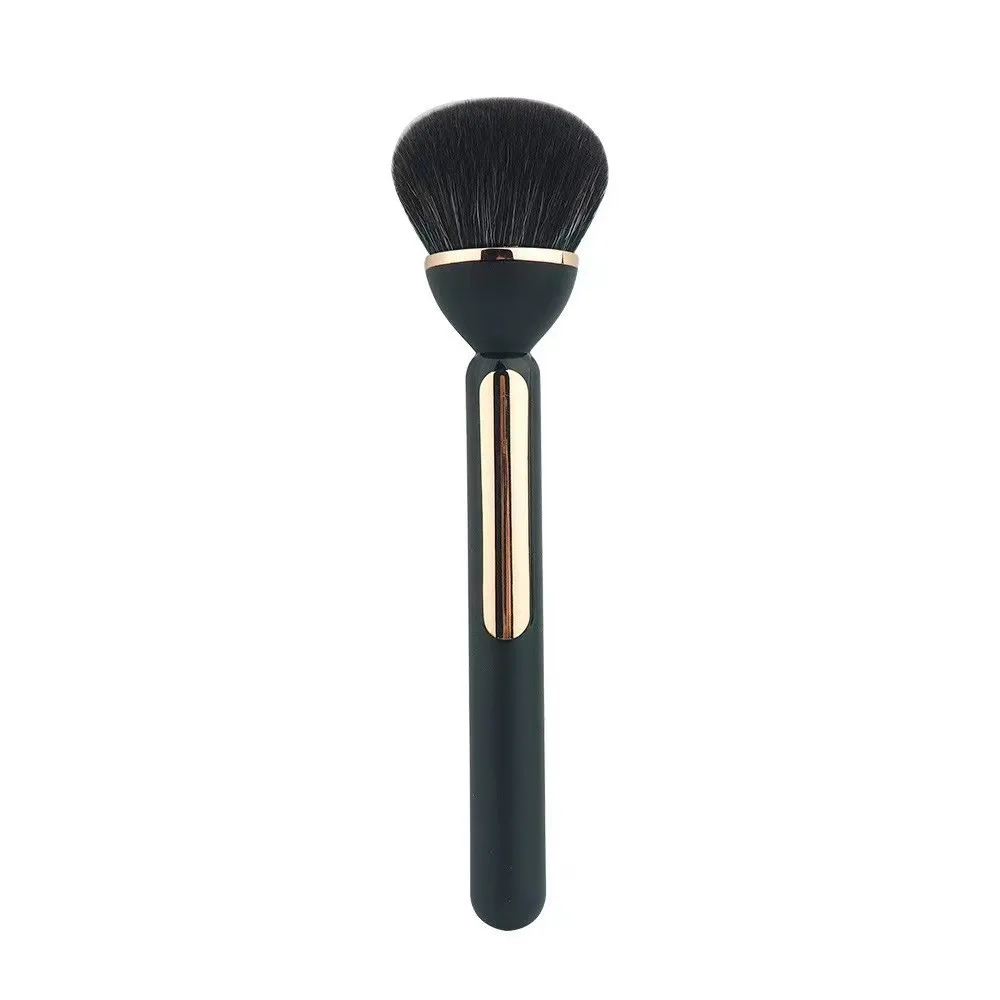Hot Selling Portable Soft Nail Art Dust Brushes Plastic Handle Dust Cleaning Powder Blusher Brush Nail Accessories Tools
