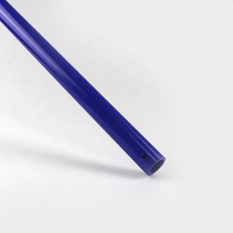 Color anodized Powder coating aluminium pipe cnc drilling aluminium tube