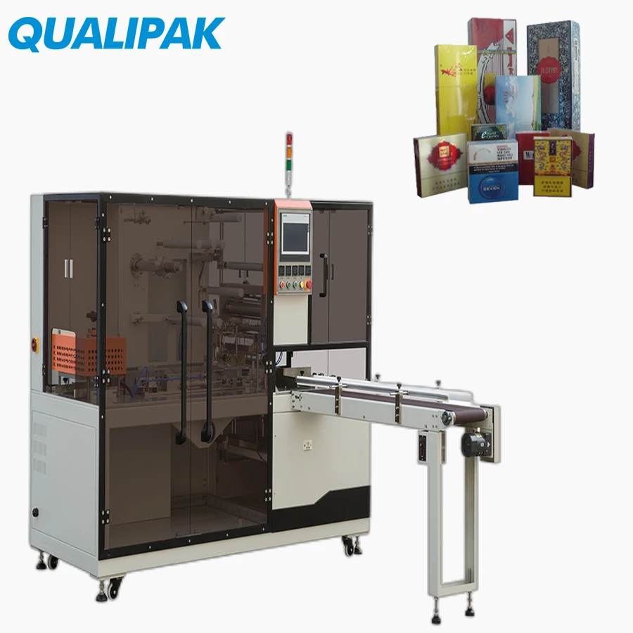 Doin Automatic electronic cigarette box cellophane wrapping machine