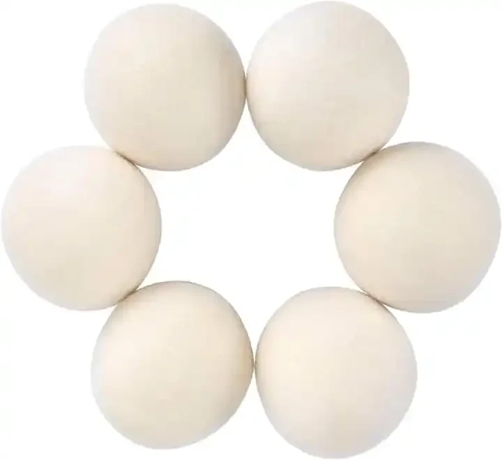 wool dryer balls natural eco friendly Laundry Clean Ball Handmade Laundry wool dryer balls set