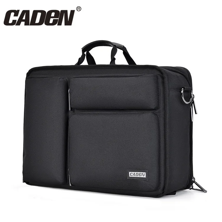 CADeN D28 dual use simple style shockproof dslr camera backpack waterproof small shoulder crossbody camera bag