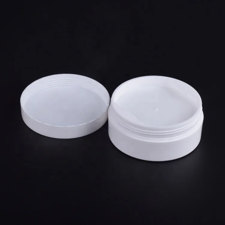 20g 50g 100g 150g 250g white cosmetic jars plastic 100ml pp cream body jars cosmetic containers