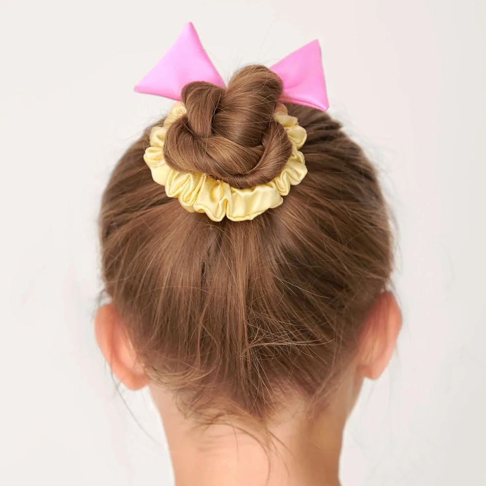 Hot Sale Wholesale Custom Mulberry Silk Hair Tie 1cm Real Silk With Custom Hair Scrunchies