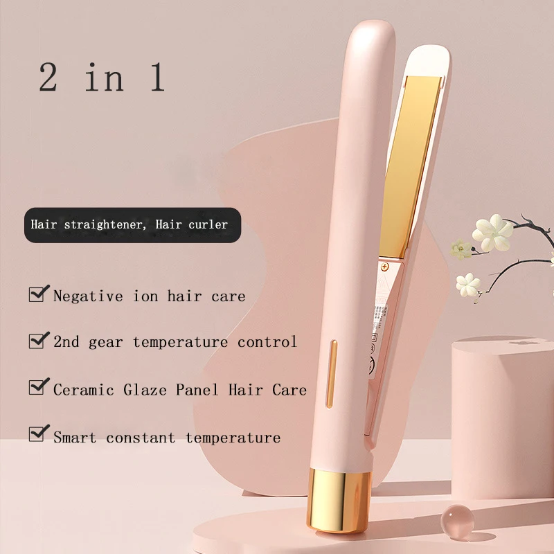 New Negative Ion Hair Straightener Curler Flat Iron Professional Hair Straightener Hair Straightener for Wigs