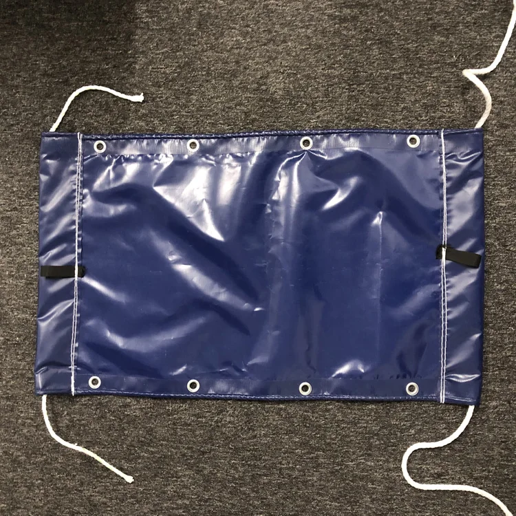 Waterproof Machine Welding PVC Tarpaulin for Truck Covering 630 Gsm 650gsm Pvc Coated Fabric Woven Three Layers Coating