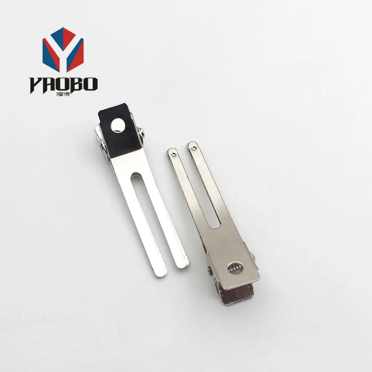  Модный высококачественный металлический зажим для волос с двумя