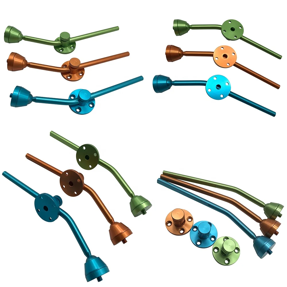 Oem Precision Auto Lathe Mini Small Parts Colorful Aluminum Cnc Machining Customized Service Metal Working Components