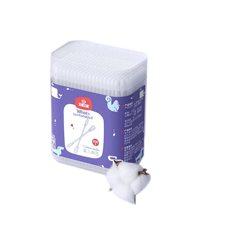 Double-headed Cotton Buds Make up Cotton Swabs Baby Swab Reusable