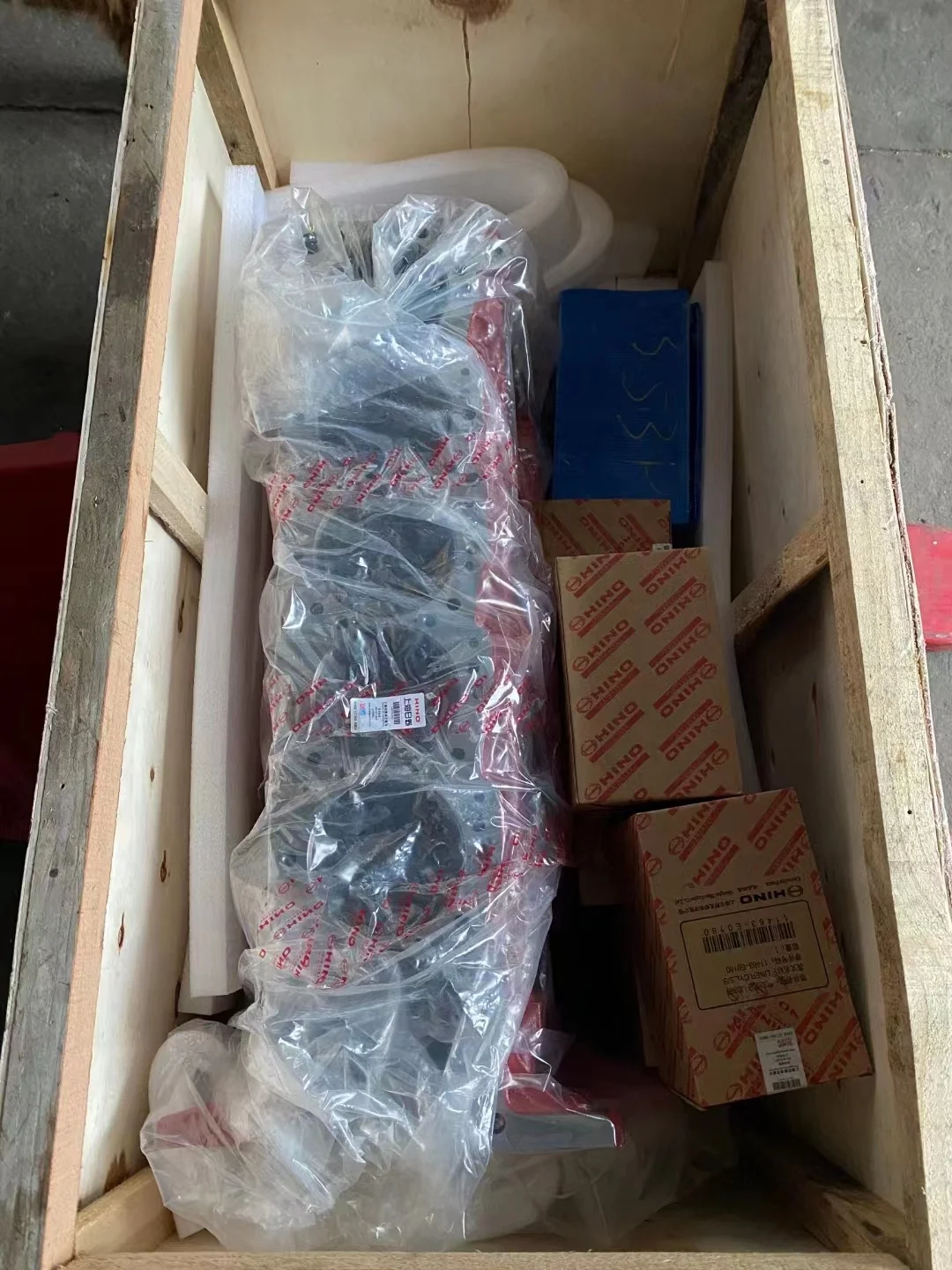 Japanese truck engine parts J08E cylinder block for hino truck