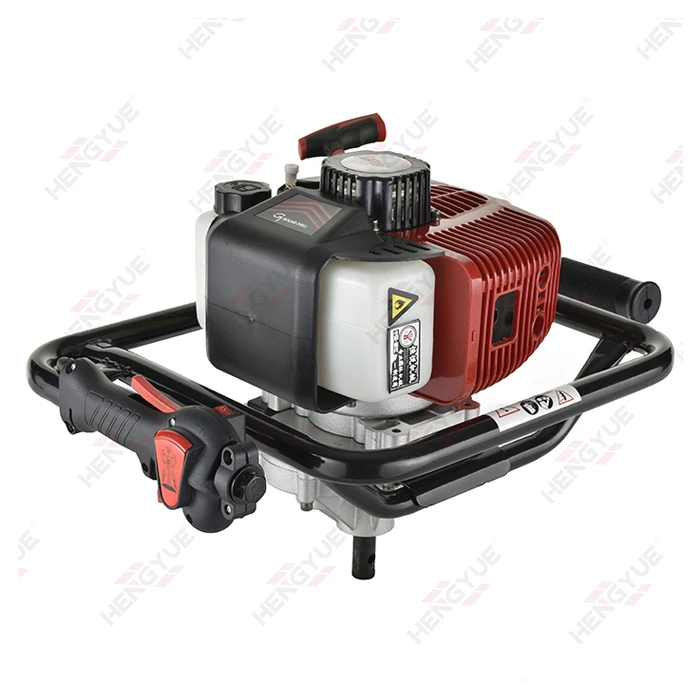 ground auger and earth ground auger and portable earth drilling machine