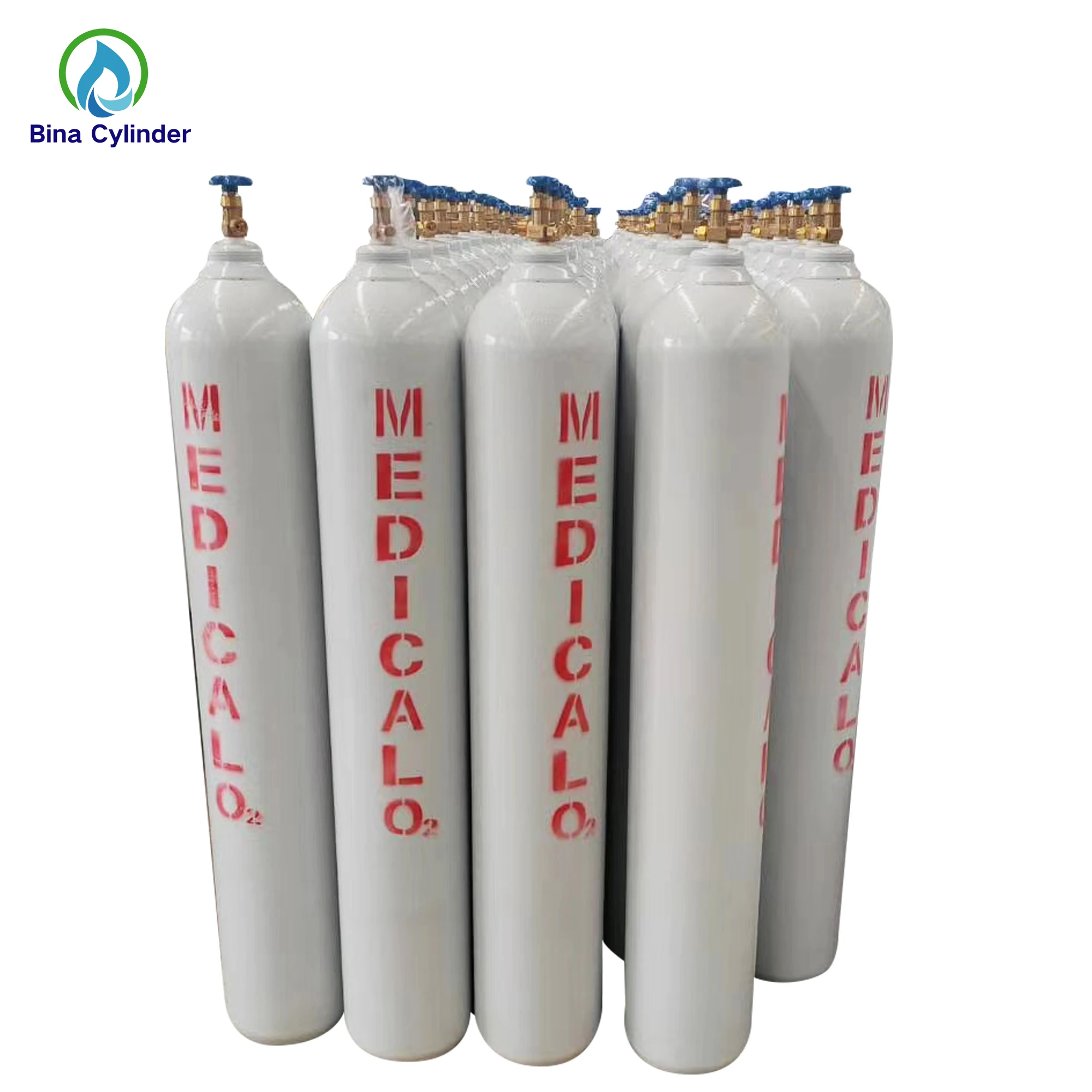 Personal Home Oxygen Use Medical Oxygen Cylinder with CGA870 Post Valve