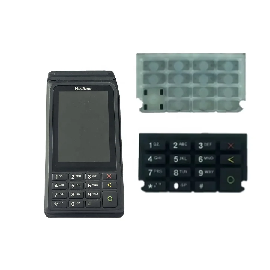 Verifone V240m silicone keypad replacement verifone v240m pos machine.VX520 VX675 VX680 VX690 C680