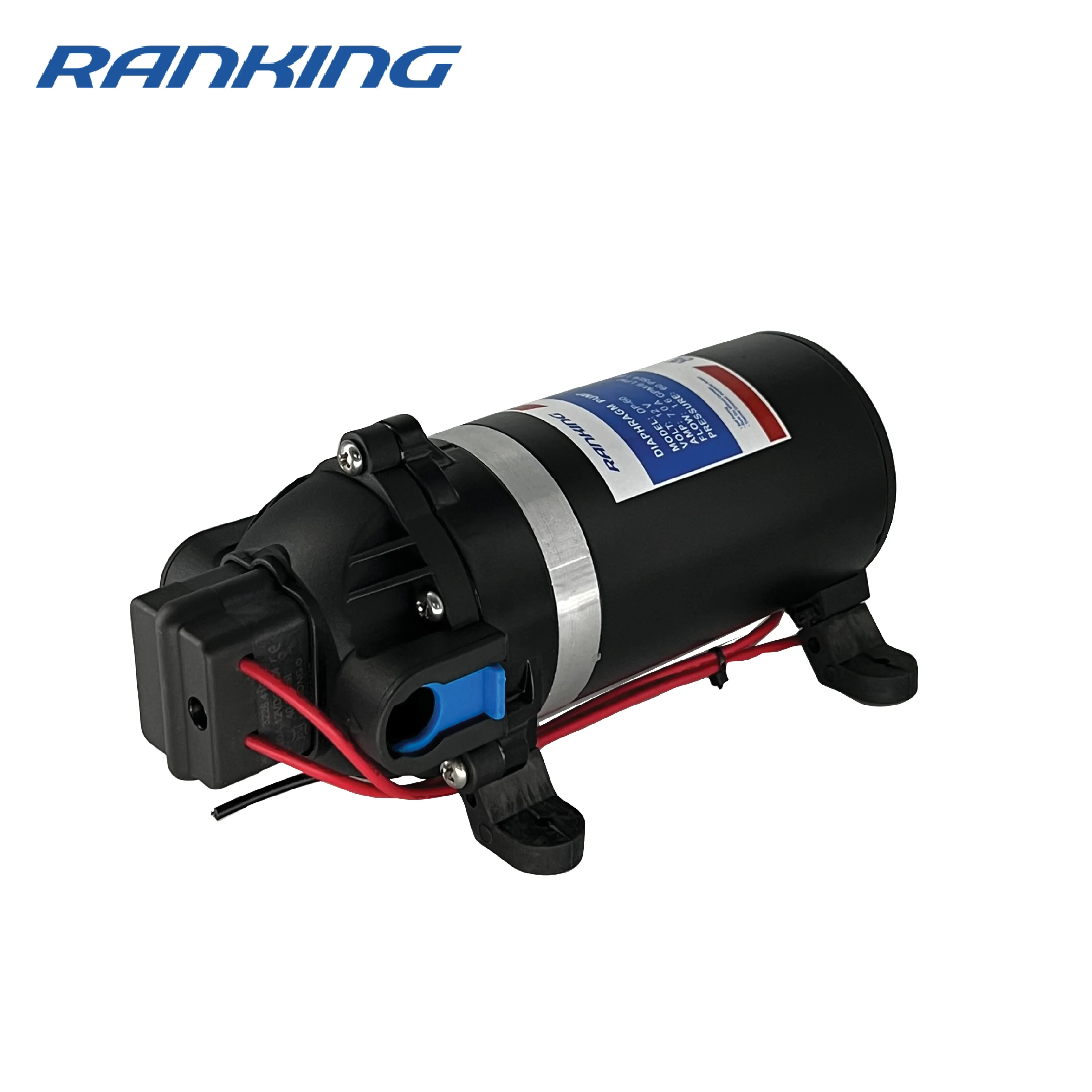 Высокопоставленный DP-60 DC микро высокого давления 60PSI 6LPM/1.6GPM самовсасывающий Электрический резиновый мембранный Водяной насос 12v для RV Marine