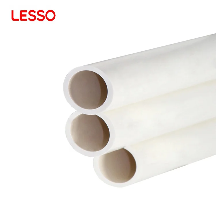 LESSO Aging resistance Heat resistant 75 90 110 125mm 0.63 0.8 1.0 1.25 1.6 2.0 2.5MPa pvc-u plastic pipe price