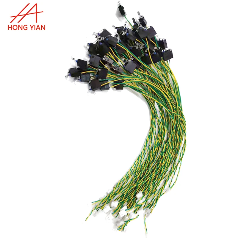 Factory Custom Micro Switch H3-D1-1D05 to Housing 5037-5023 Molex 26AWG Assembly Cables