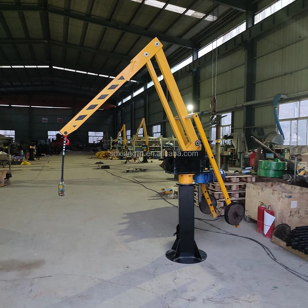500kg Rotating Jib Crane Small 150kg Mobile Balance Jib Crane 300kg Lifting Weight Lift machine balance crane for Sale