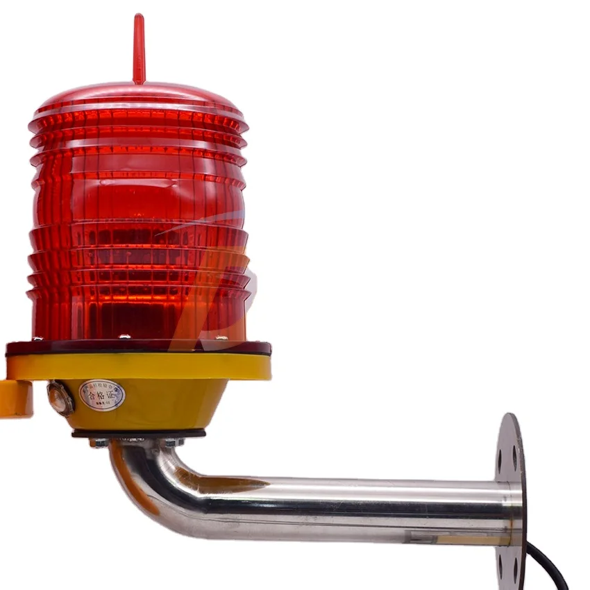IP65 low intensity led aviation lights communication towers flashing warning light