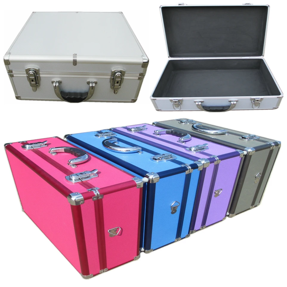 Aluminum Frame Fireproof Hard Shell Sturdy Film Instax Mini Camera Device Case Photographic Equipment Carry Case
