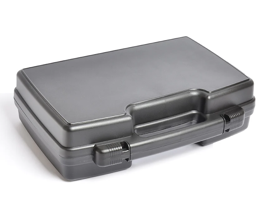 Wholesale Bulk Laptop Protective Clear Glasses Drill Carrying Hard Plastic Case with handle