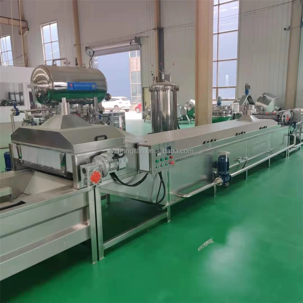 
Semi Automatic Pasteurizing Line Vacuum Packaging Food Tunnel Pasteurizer processing plant 
