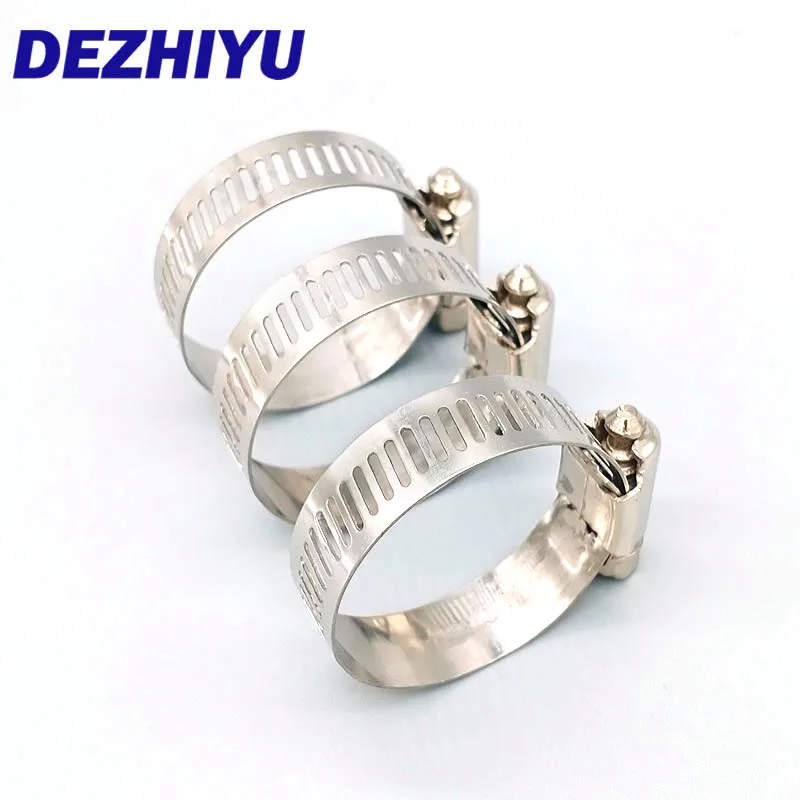 Best selling quality adjustable 304 stainless steel hose American type hose clamp