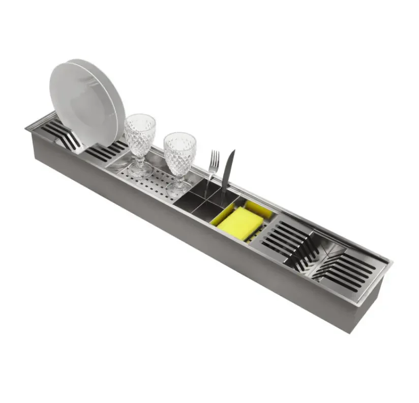 Dasen U7818 Hot Sale Basin Single Bowl Stainless Steel Brushed Handmade Kitchen Under-mount Sink for Restaurante Bar