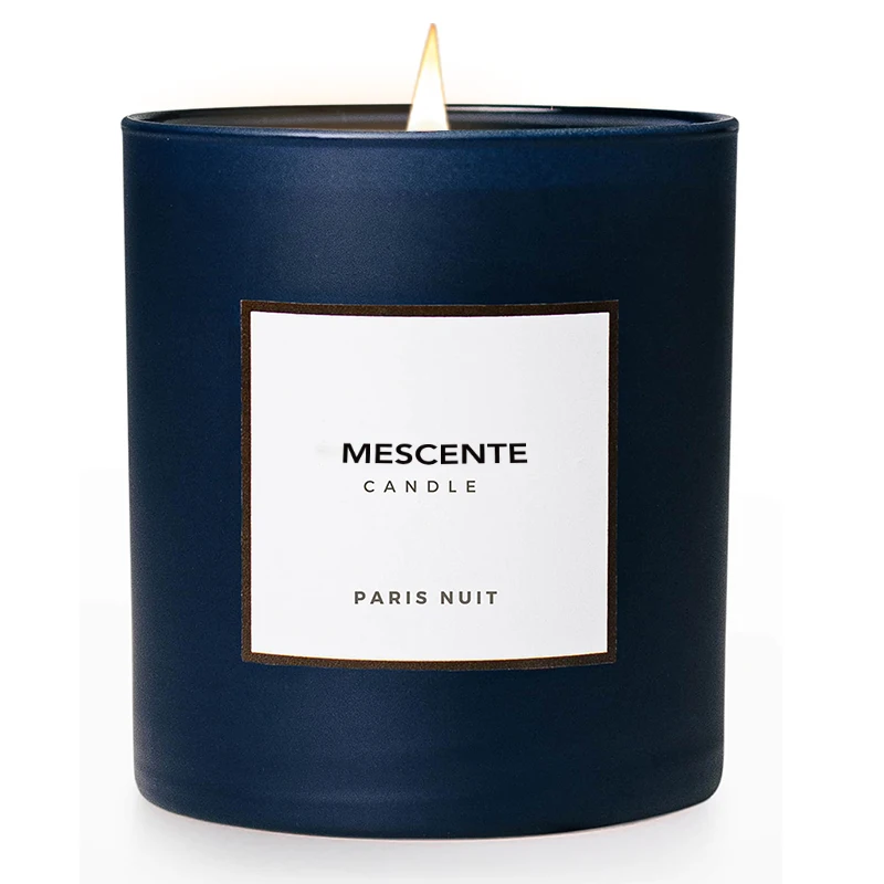 Mescente popular perfume best boy smells scented soy candles, jasmine candle on sale