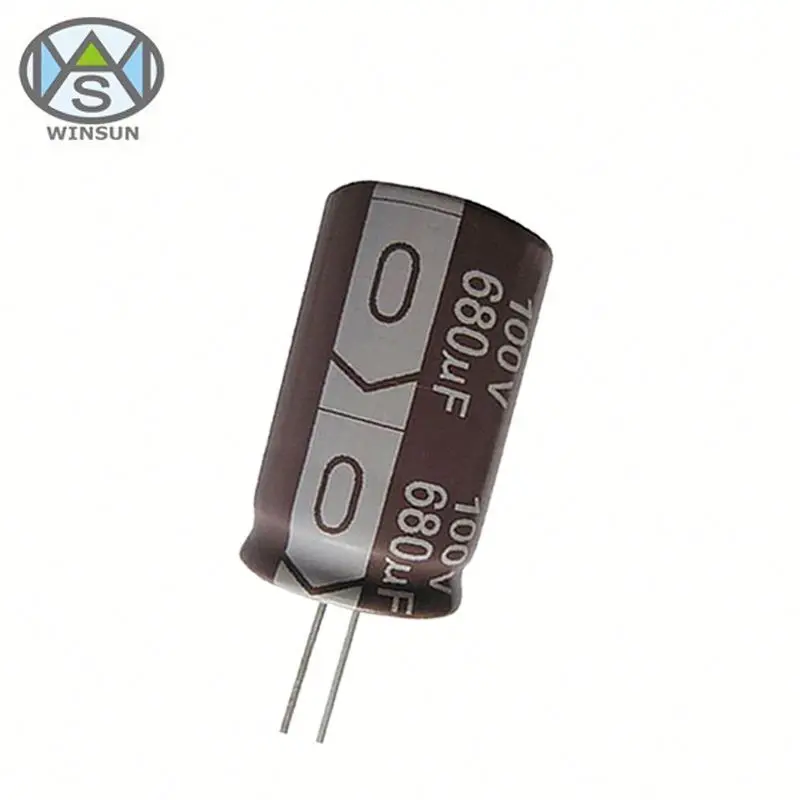 Высококачественный конденсатор AI 220 мкФ 200V 18x35mm Алюминиевый электролитический конденсатор для электроники общего назначения