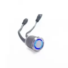 DC12V-24V 6A светодиодный сенсорный диммер 16 мм из нержавеющей стали мгновенный переключатель для светодиодных полос
