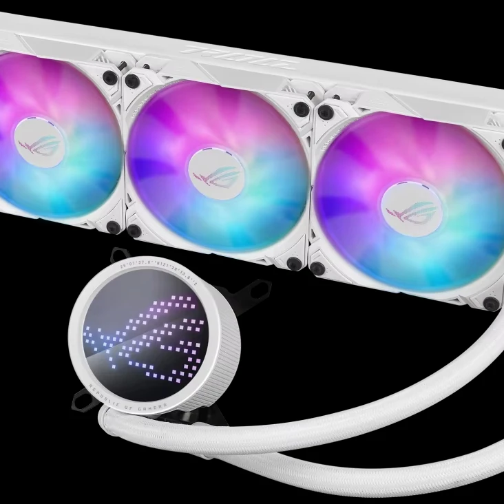 Оригинальный кулер для процессора, модель вентилятора ROG STRIX, 12 дюймов