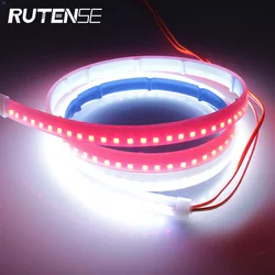 HAIZG car led flexible led strip light open car door warning flash signal led strip light car door warning led drl lights