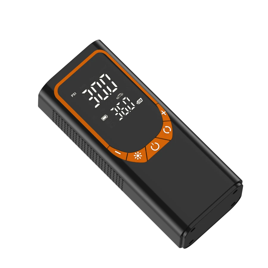 Wholesale Customization Digital Air Pump 12V Electric Power Tires Portable Air Compressor for Car  Bicycle Tires Digital Display