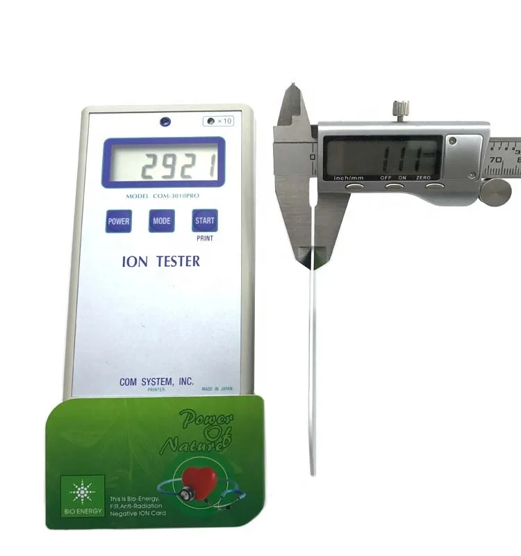 Health care negative ion card bio nano energy card with OEM