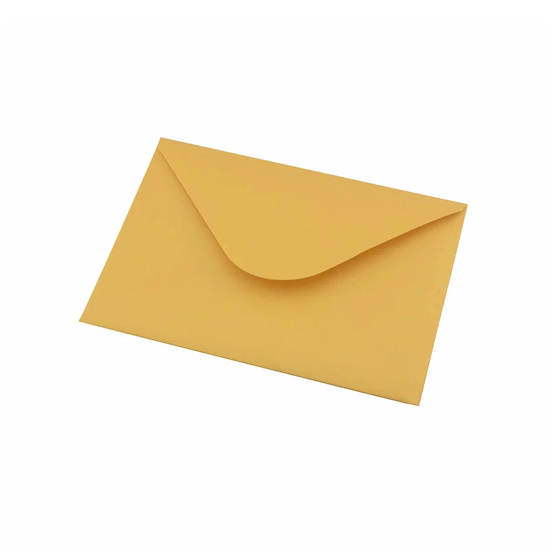 Manufacturer customized gold logo specialty envelope customized size envelopes stand festival cards envelope