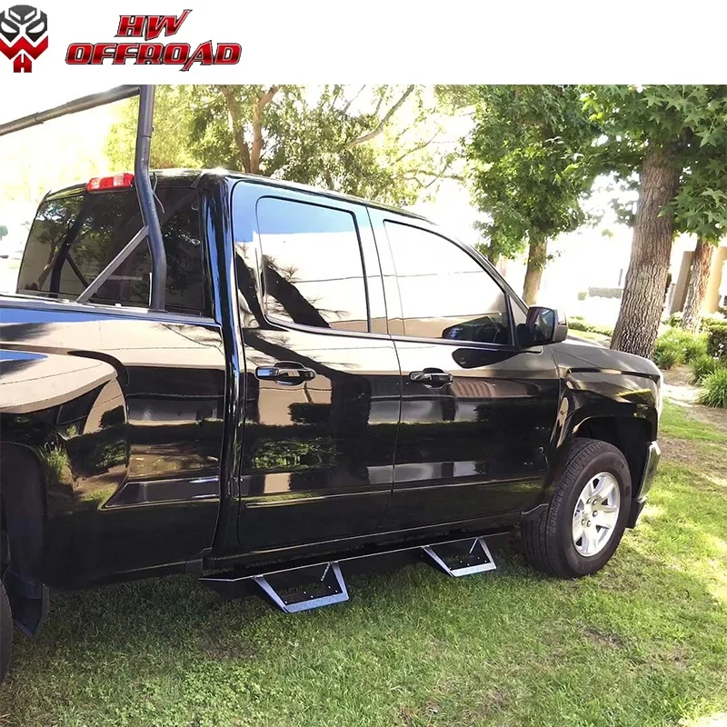 HW 4x4 для внедорожной подножки Nerf Bars карманные ступеньки Silverado Sierra 2007-2018