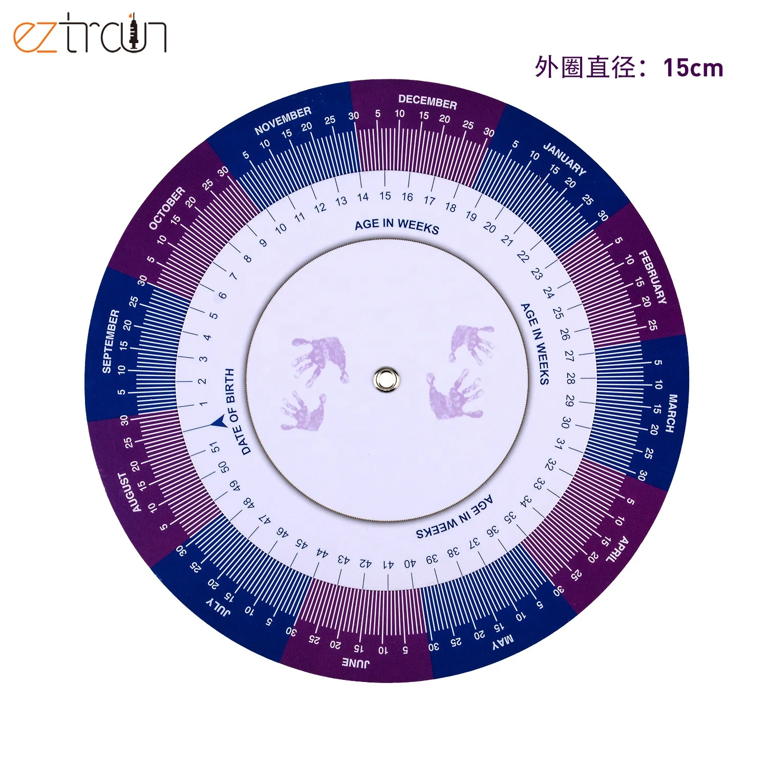 PVC BMI Wheel Pregnancy Due Date Calculator Wheel Ruler