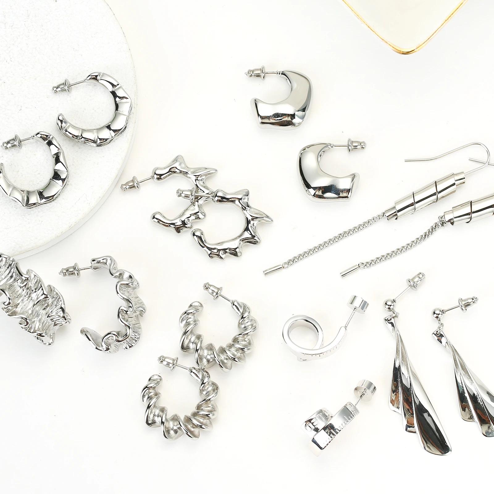 Earrings Stainless Steel for Women Luxury 2023