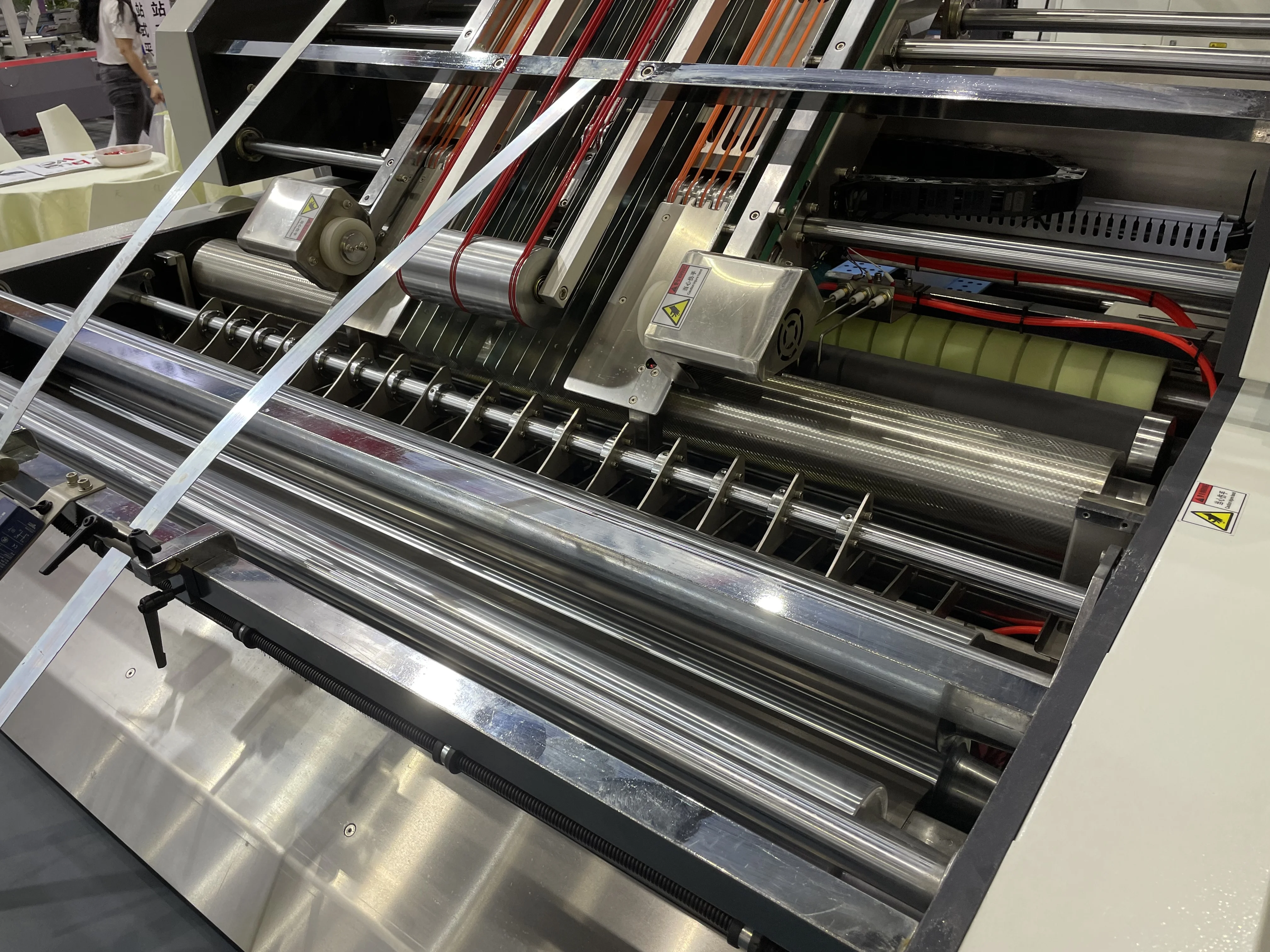 High Speed Fully Automatic Flute Laminating Machine Corrugated Cardboard Ply Laminate Machine