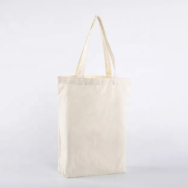 Wholesale Blank Custom Canvas Tote Bag Customized with Printed Logo High Quality Eco Recycled Plain Shopping Bag for Women