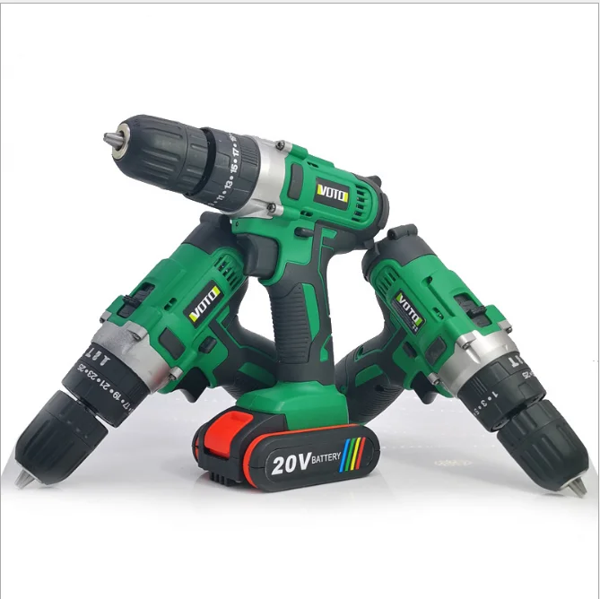 
High quality 20V lithium battery screwdriver cordless hand drill industrial screwdriver 