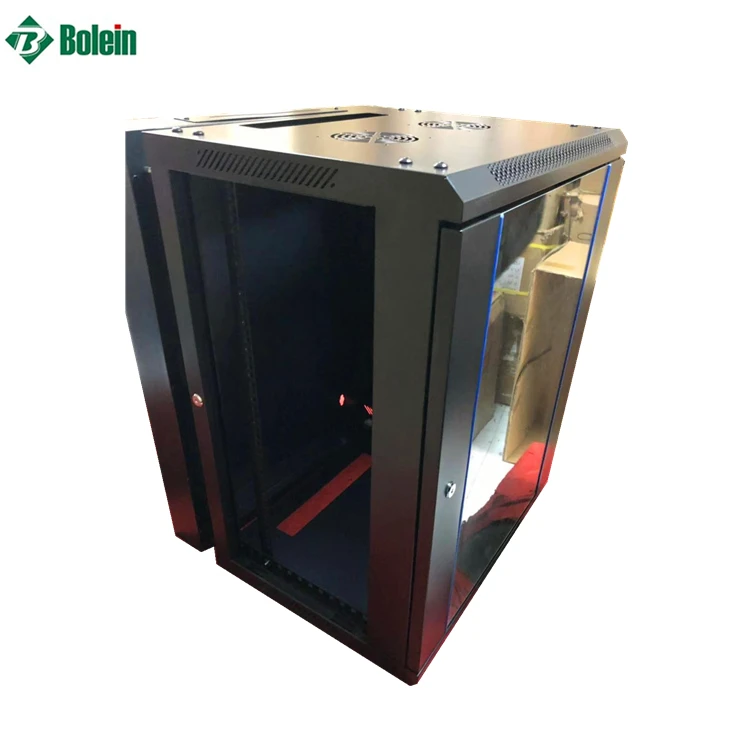  Bolein 19 'Толщина 1 5 мм OEM двойной секционный настенный шкаф для связи 18U стойка сервера данных