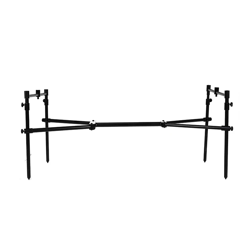 High quality Oxidation Aluminum Material Carp fishing rod pod with adjustable legs