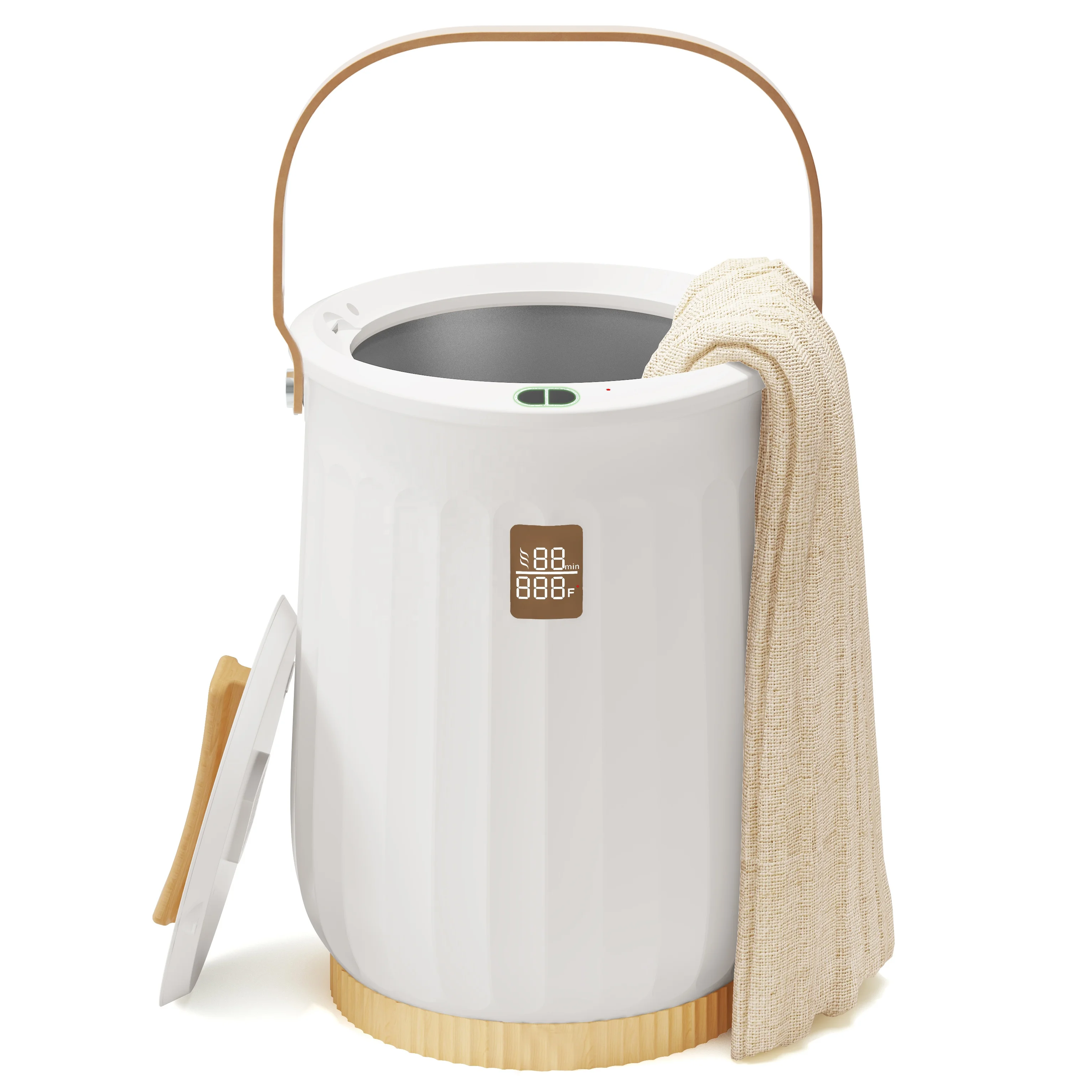 Wholesale Hot Rtd 23A Nickel Standing  Heated UV Towel Warmer Bed Bath and Beyond Towel Warmer Bucket Towel Warmer for Home Use