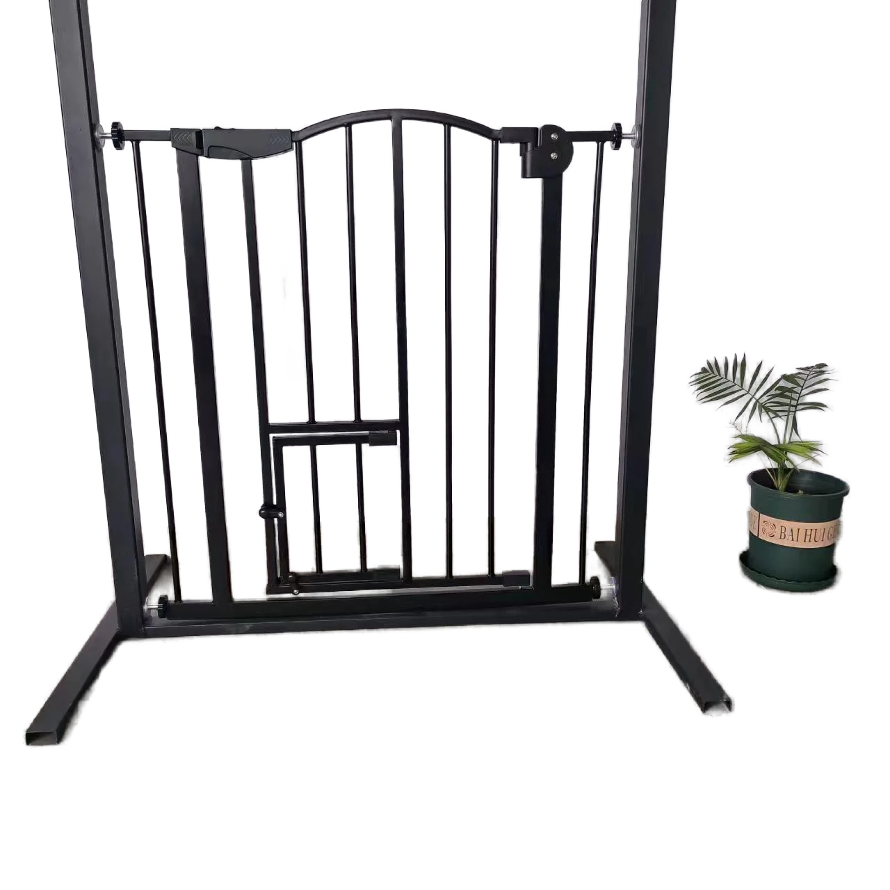Best Easy-to-Install Automatic Safety Gate for Kids and Dogs Child-Proof Baby Door Gates Best Baby Supplies