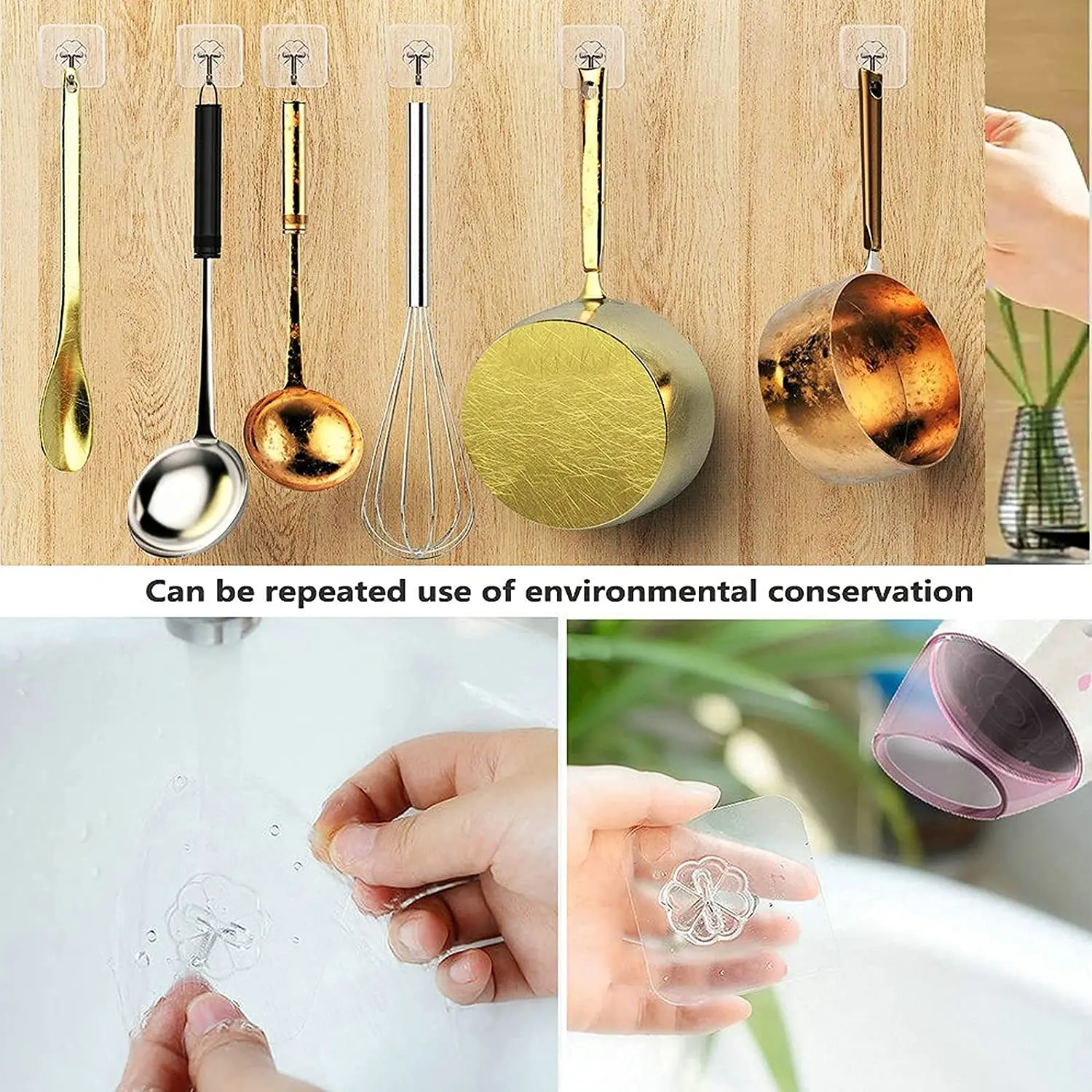 Hot selling free punch furniture hooks wall hanger hook strong transparent adhesive hook