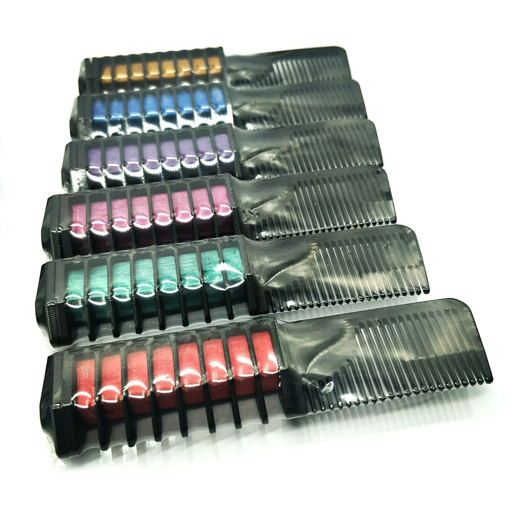 2019 new fashion nontoxic high pigment doble side hair chalk dye