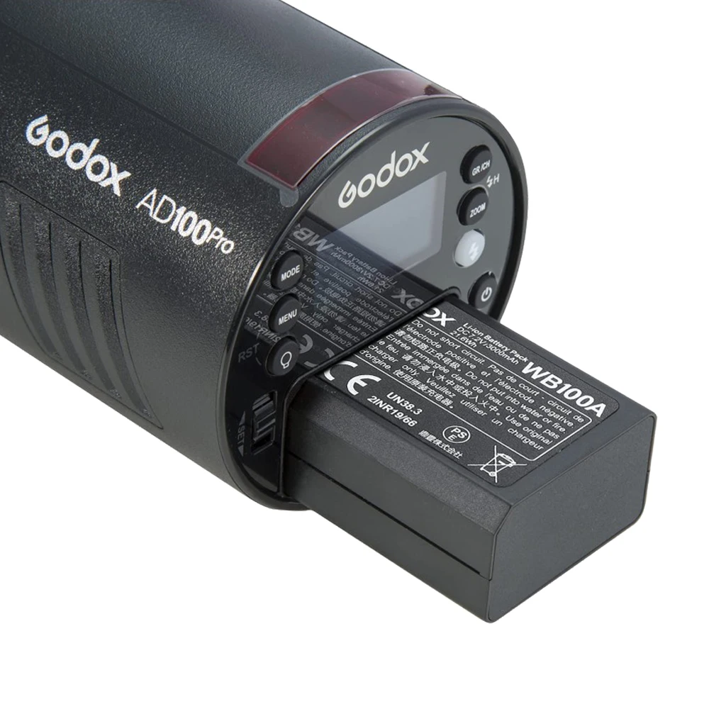 GODOX WB100 Original Battery for AD100pro Flash Light Godox accessory WB100 Battery for AD100pro AD100 pro Pocket Flash