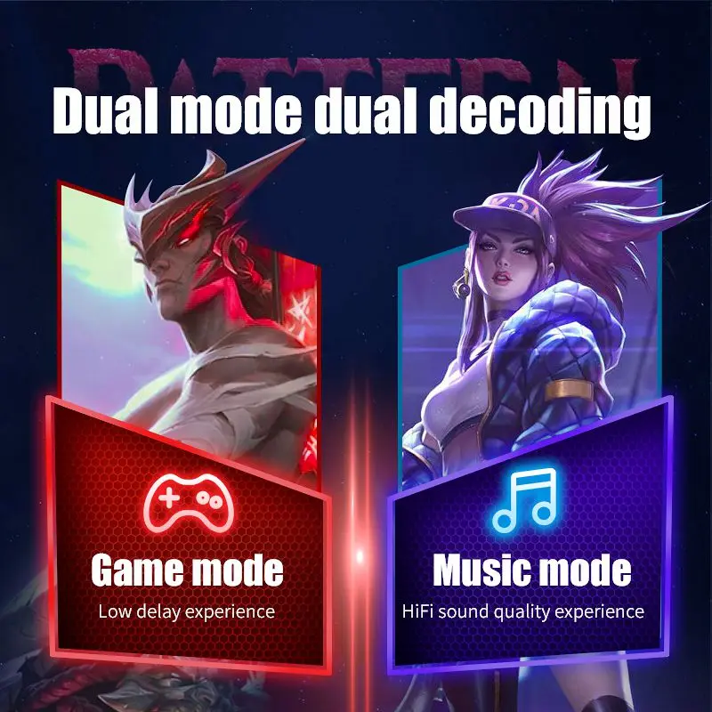 M28 Gaming Earbuds 65ms Low Latency Tws Earphones With Mic Bass Audio Sound Wireless Headsets For Mobile Phone Gamer