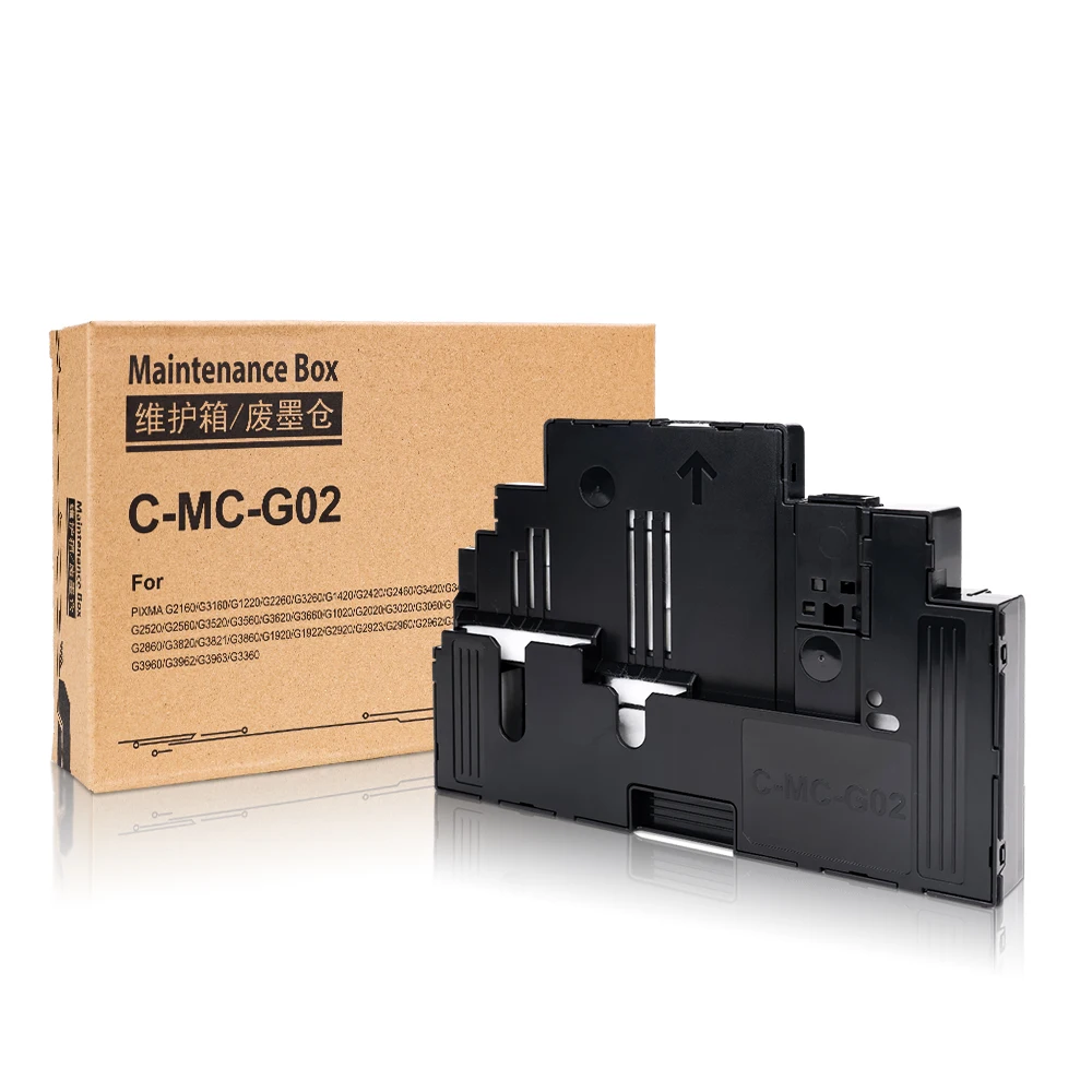 Stable MC-G02 Maintenance Box Waste Ink Tank For Canon G1420 G2160 G3160 G1220 G2260 G3260 G3360 G2420 Printer