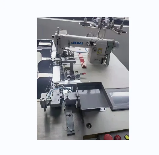 Automatic T shirt Trousers Jeans Patch Pocket Welting Placket Sewing Machine